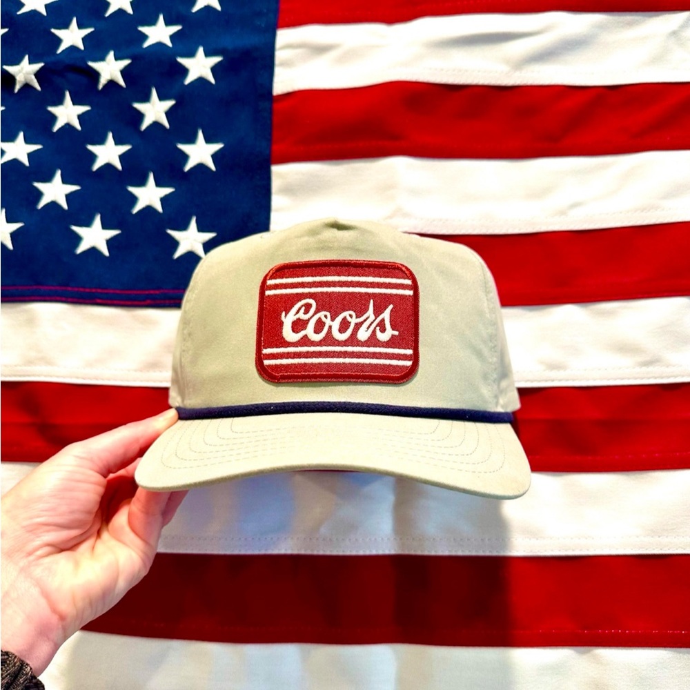 Retro Coors Red Baseball Cap